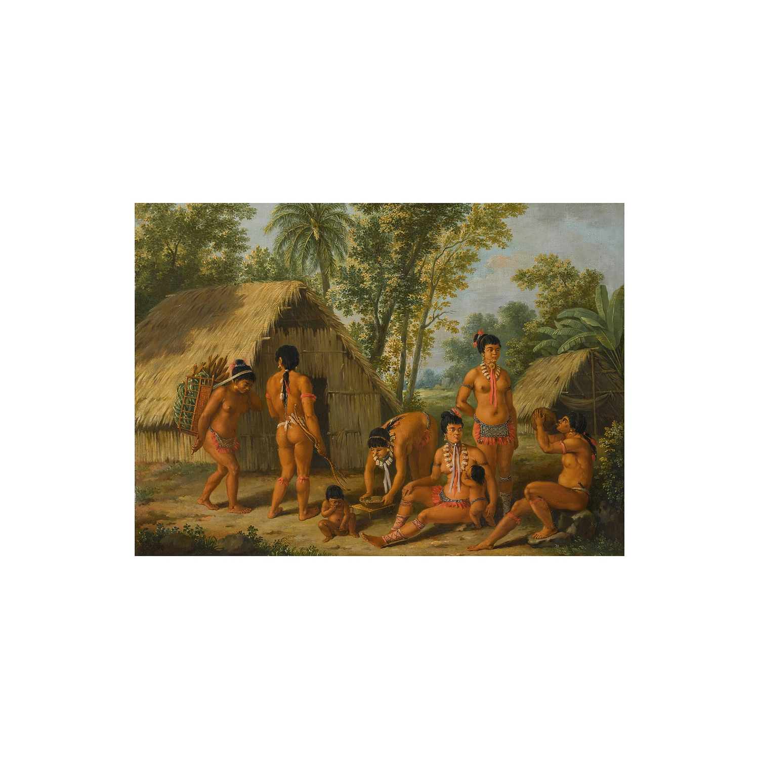 A Family of Charaibes in the Island of St. Vincent