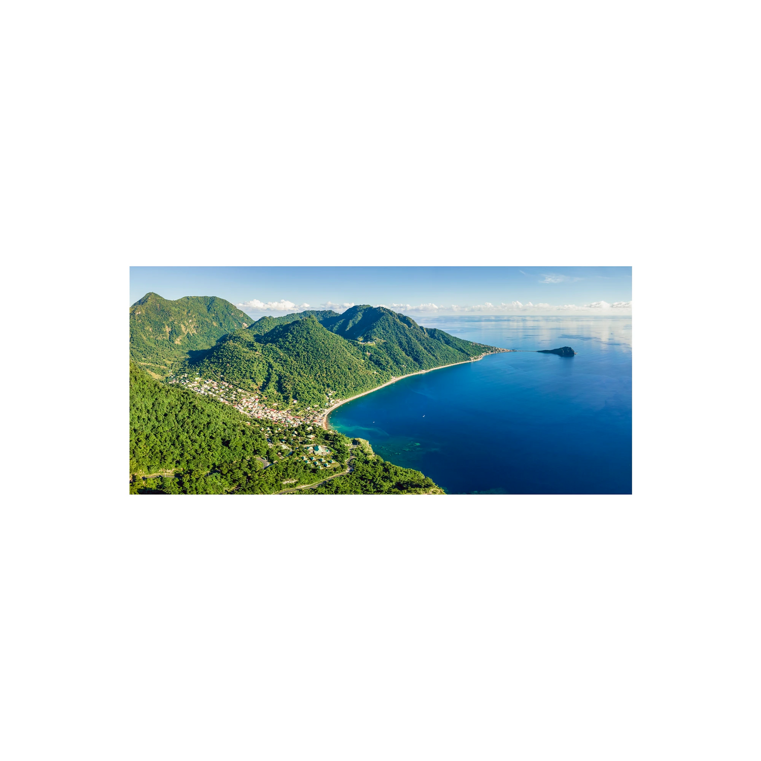 Soufriere From Above
