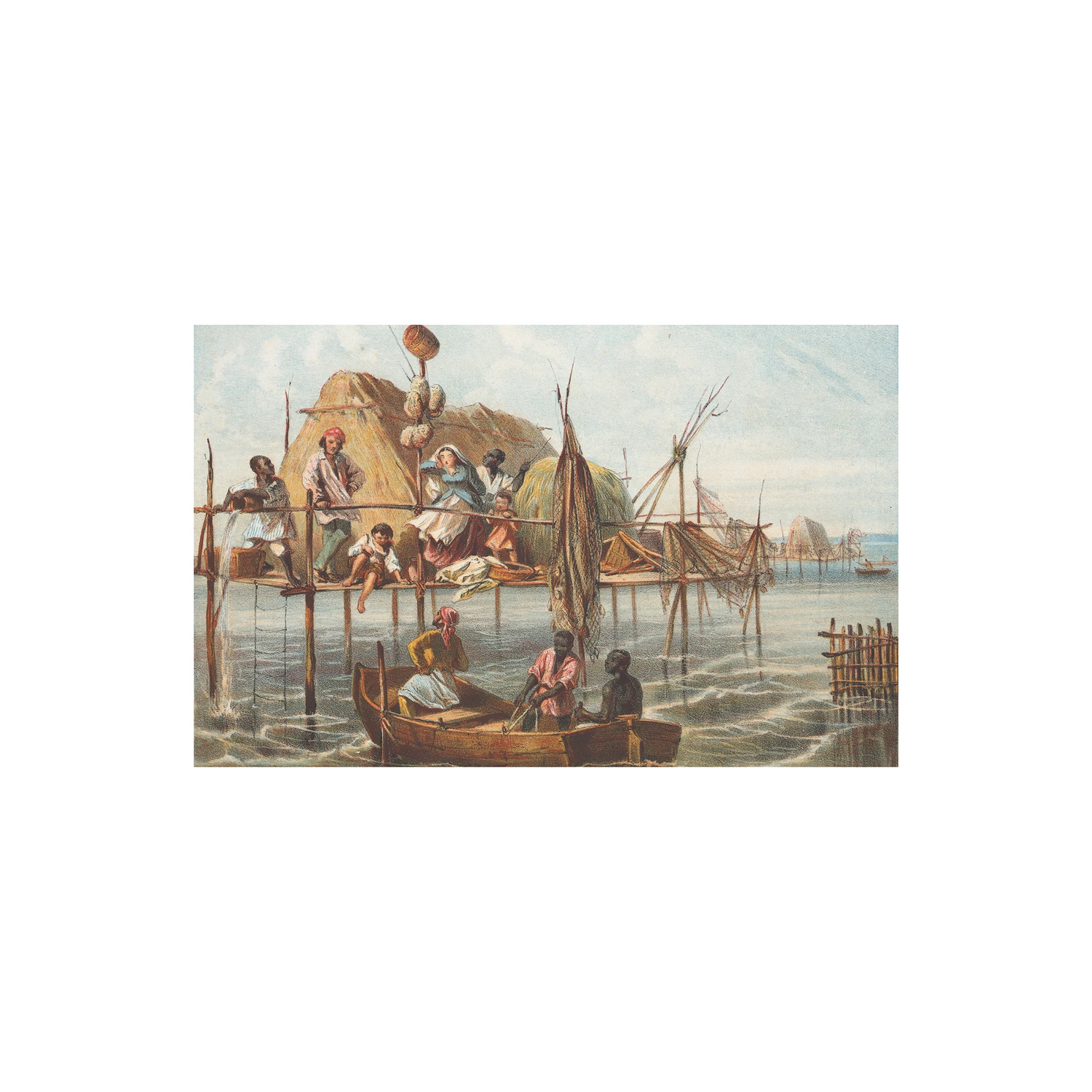 Vivenda de los Pescadores de Esponajas