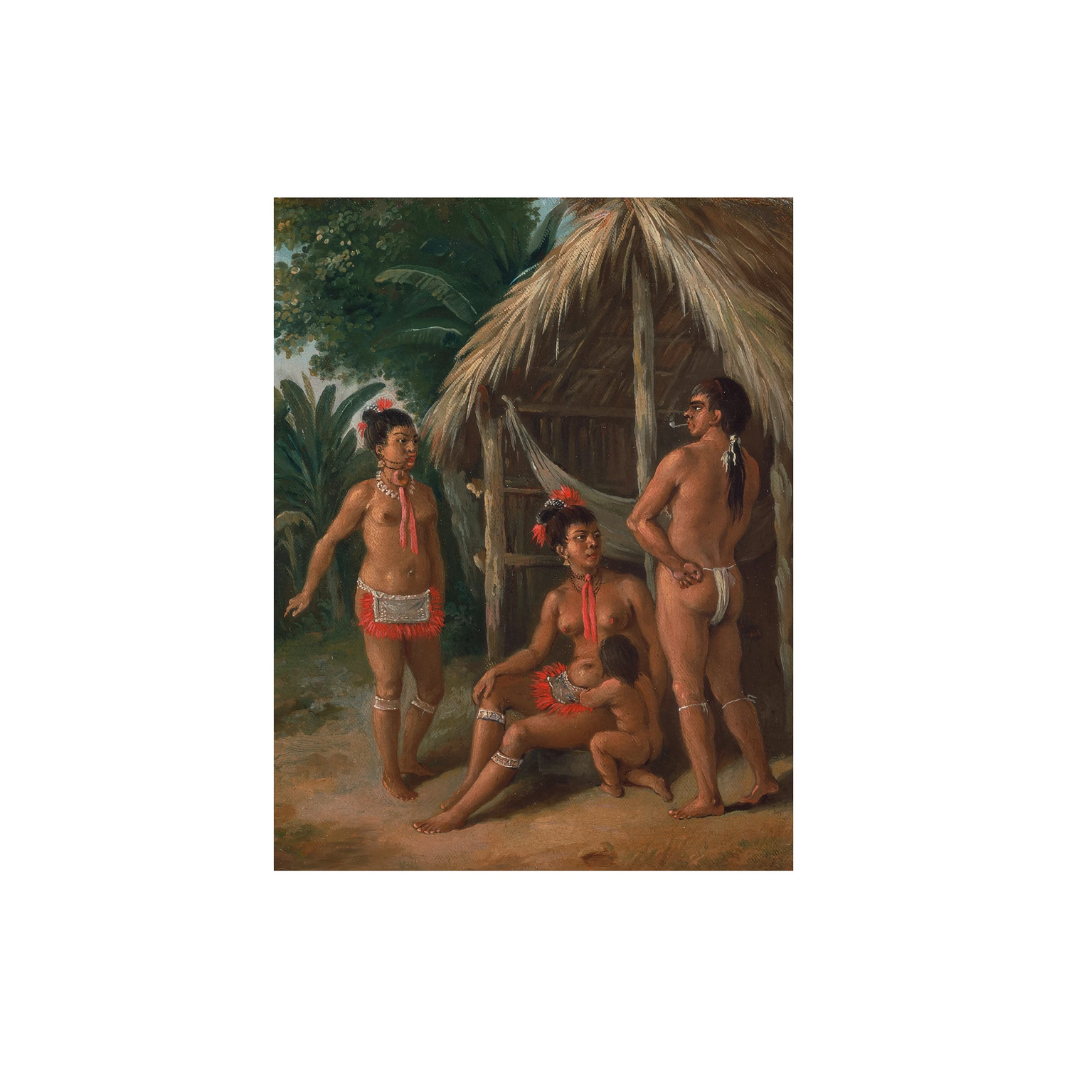 A Leeward Islands Carib Family