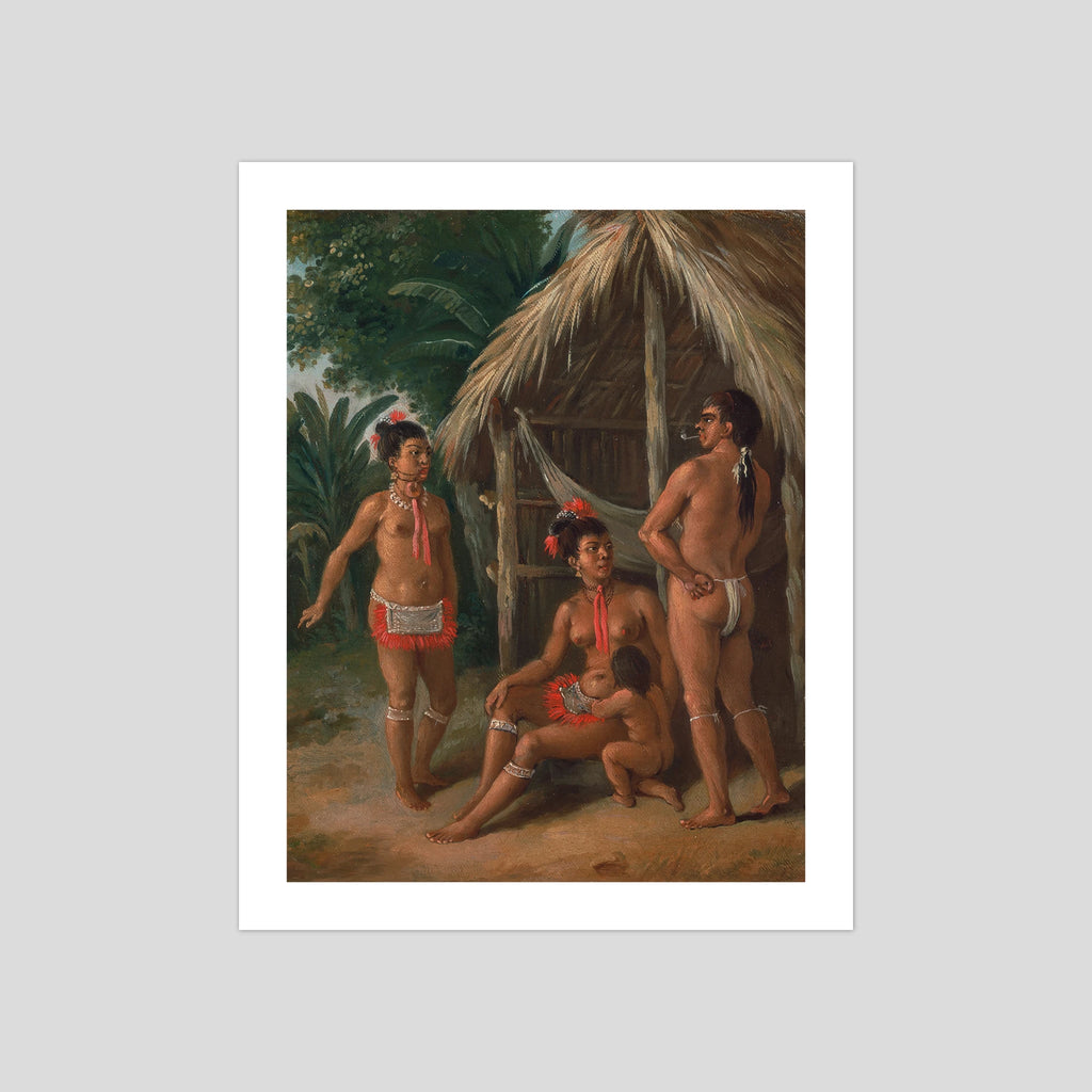 A Leeward Islands Carib Family