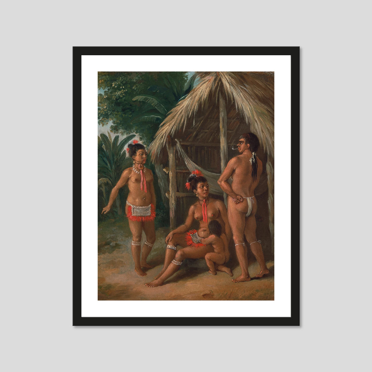 A Leeward Islands Carib Family