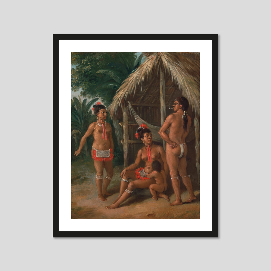 A Leeward Islands Carib Family