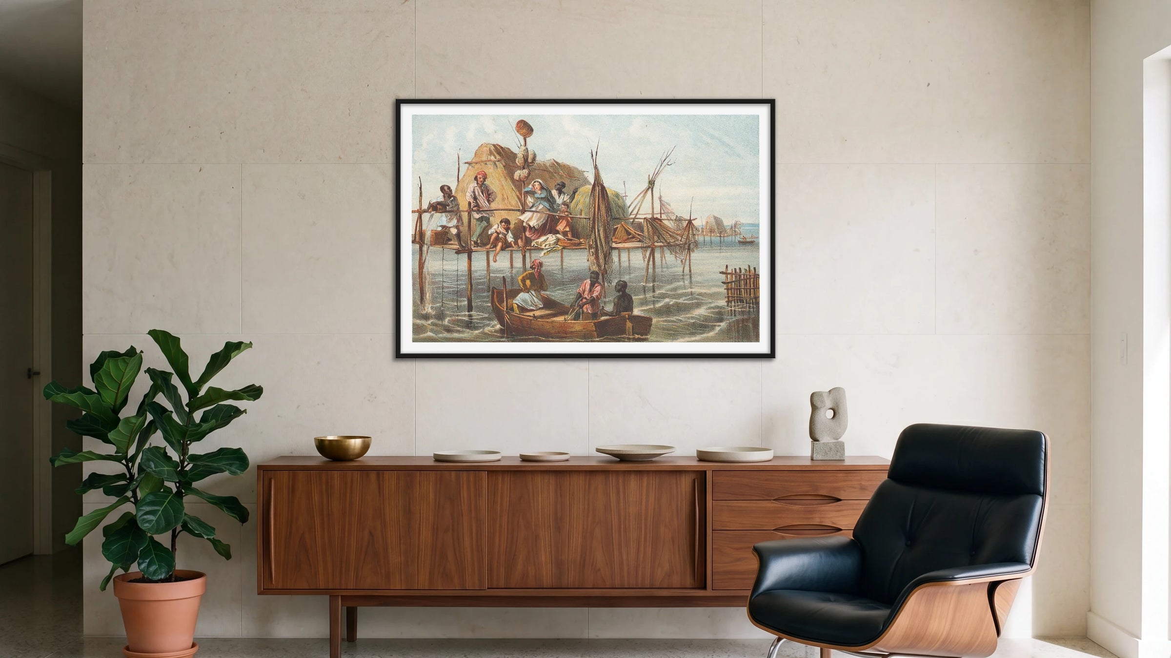 Vivenda de los Pescadores de Esponajas