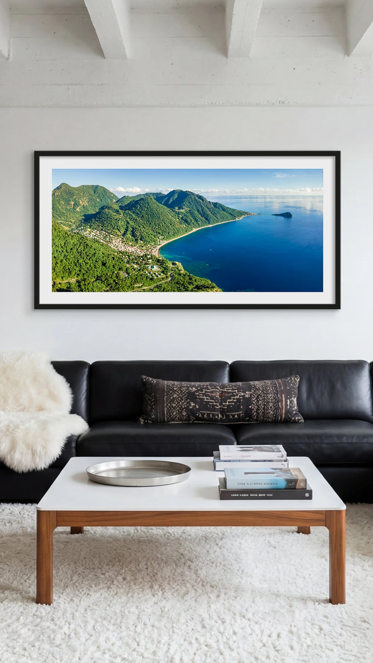 Soufriere From Above