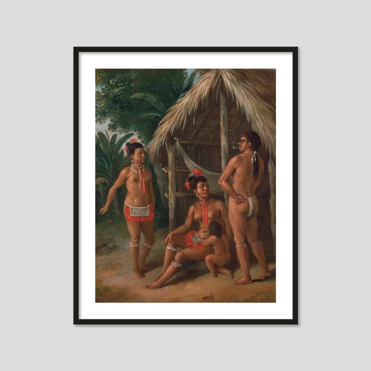 A Leeward Islands Carib Family