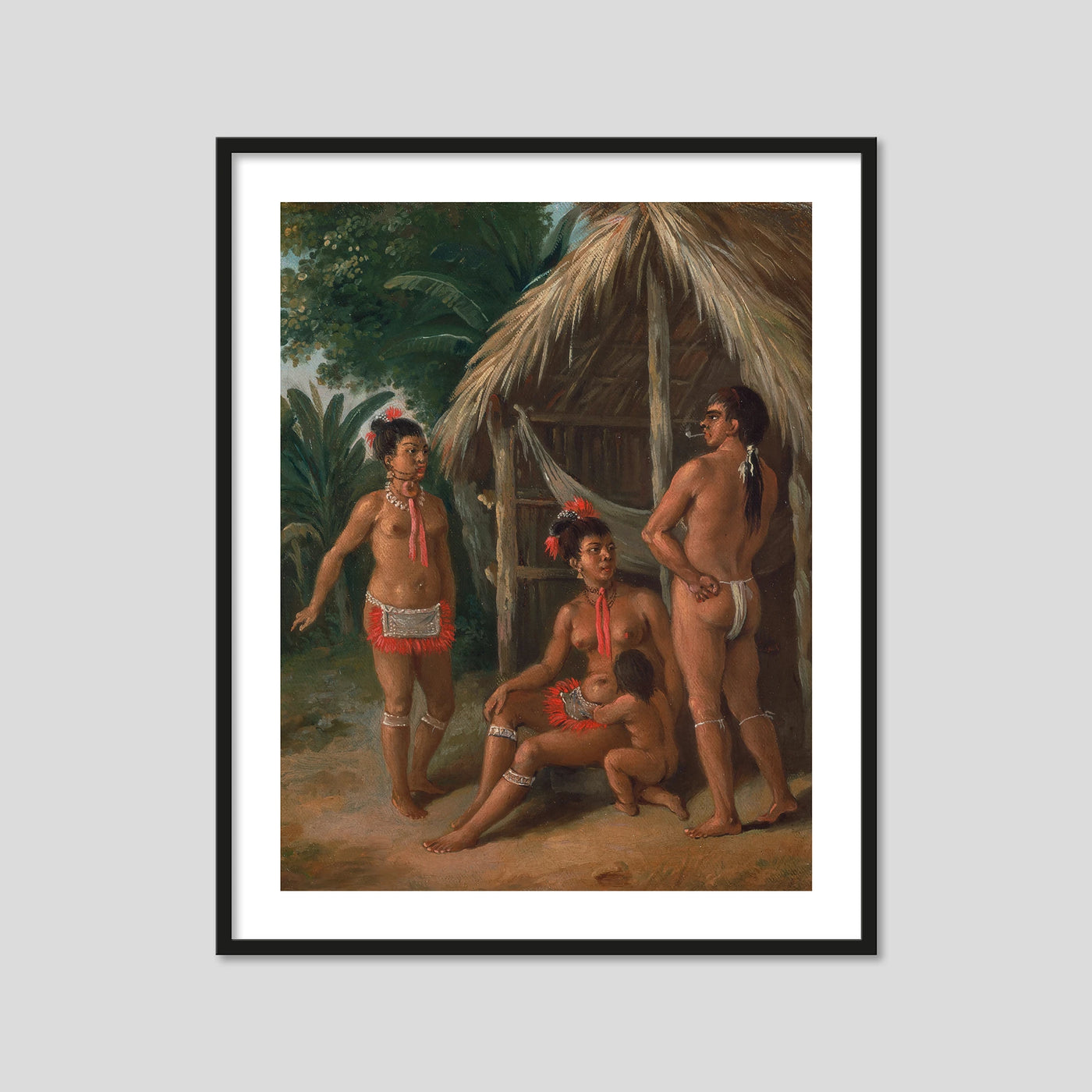 A Leeward Islands Carib Family