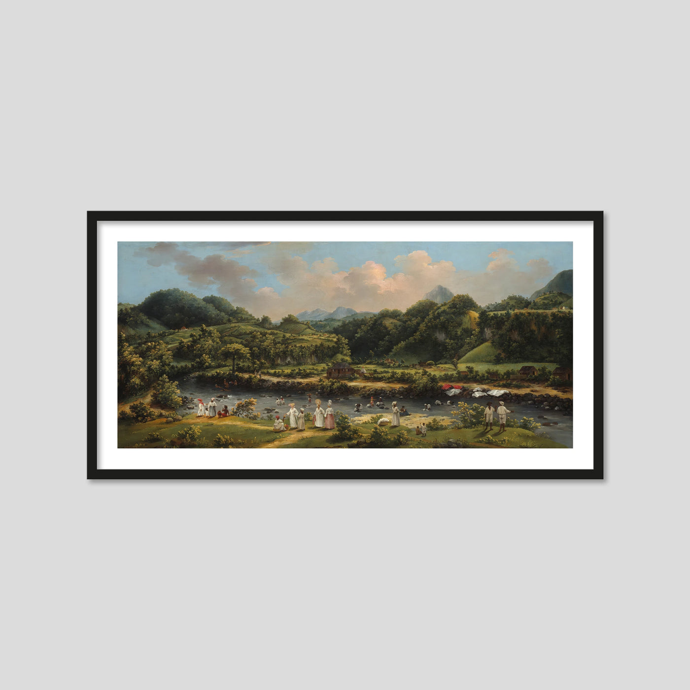 View on the River Roseau, Dominica