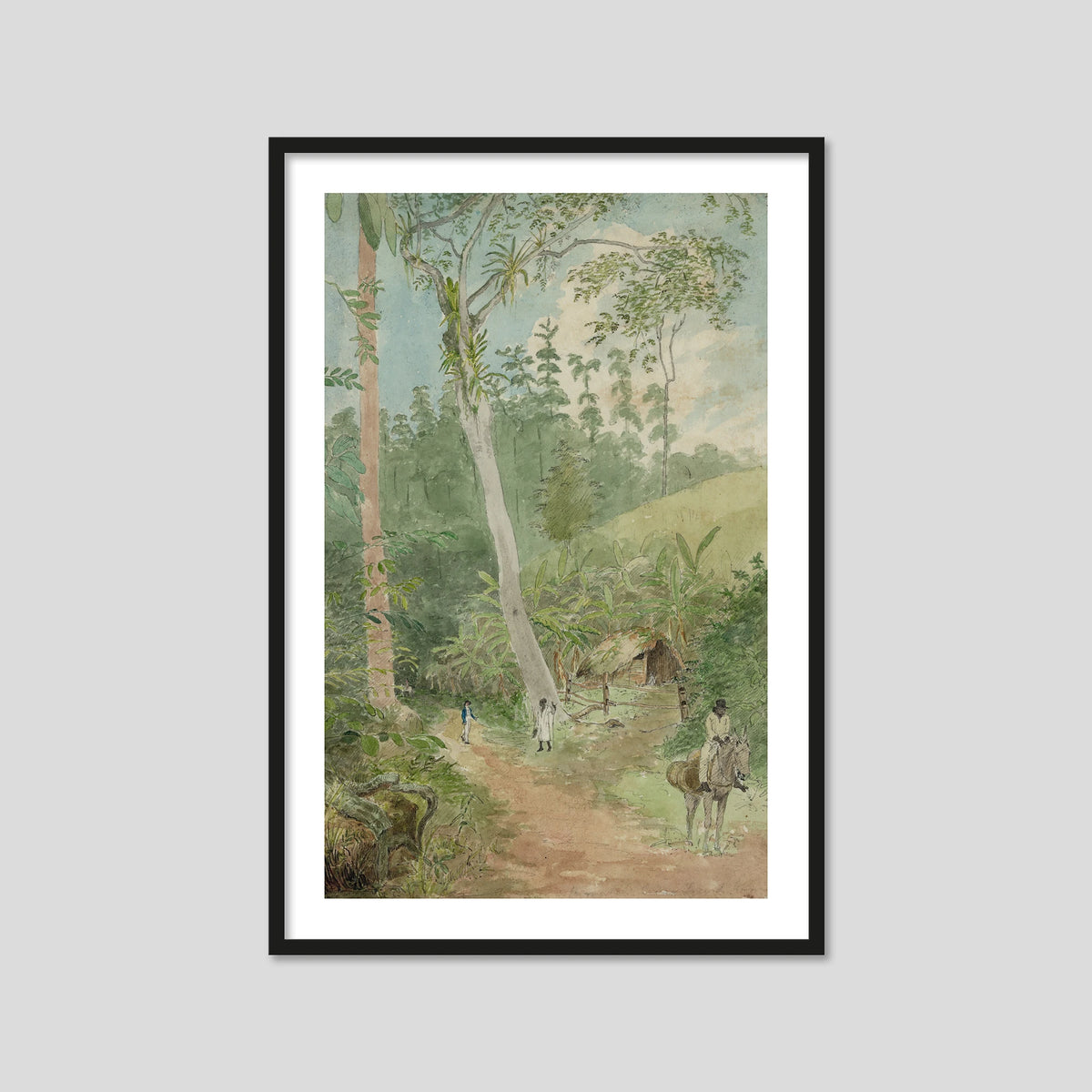 Plantain Walk – Bookkeeper – Watchman and Hut – Man With Casks of Water