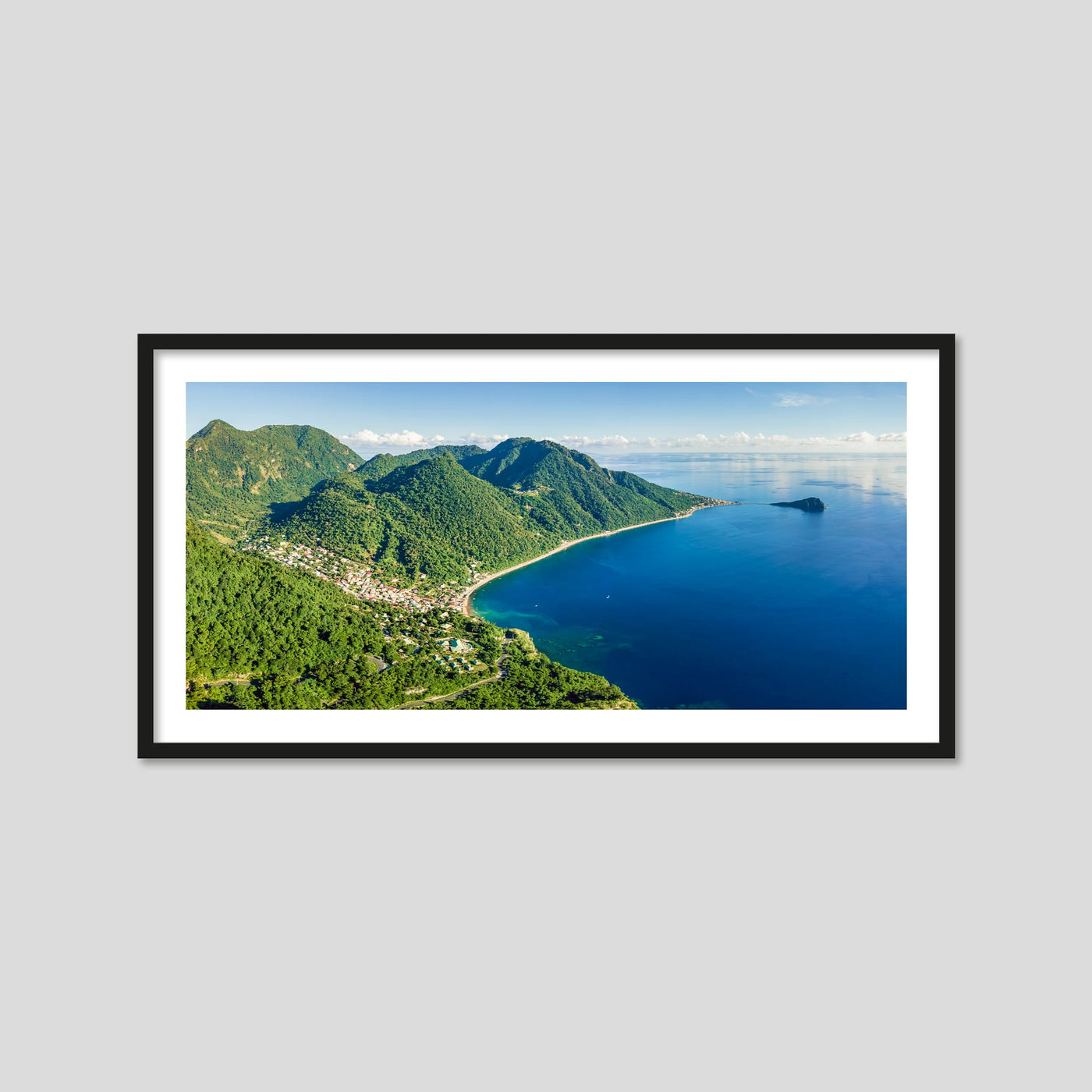 Soufriere From Above