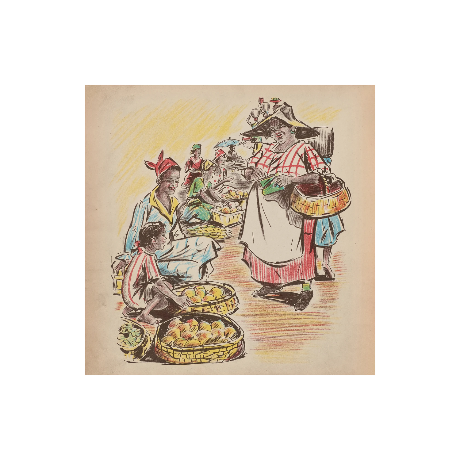 Jeanne-Marie Goes to Market pl8