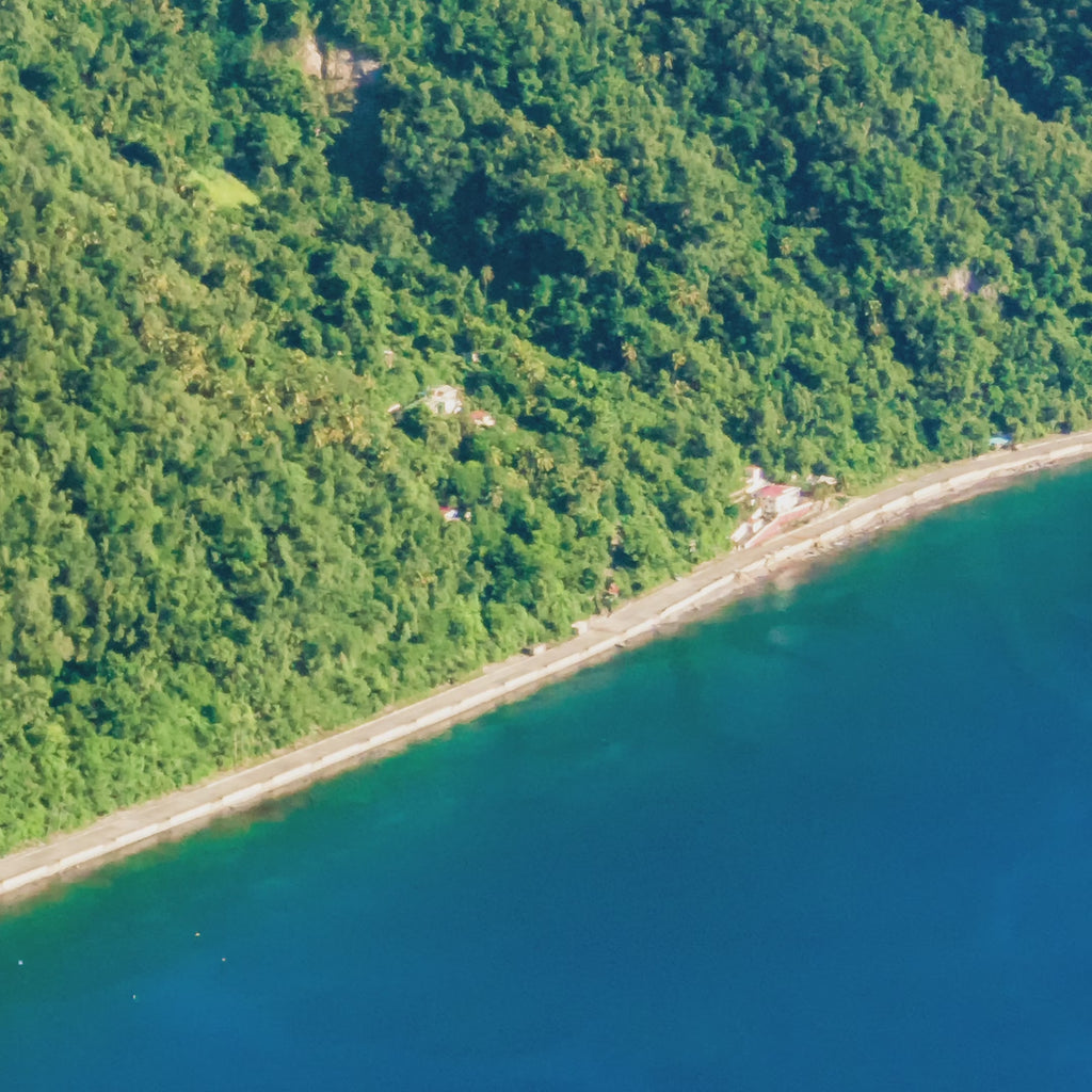 Soufriere From Above