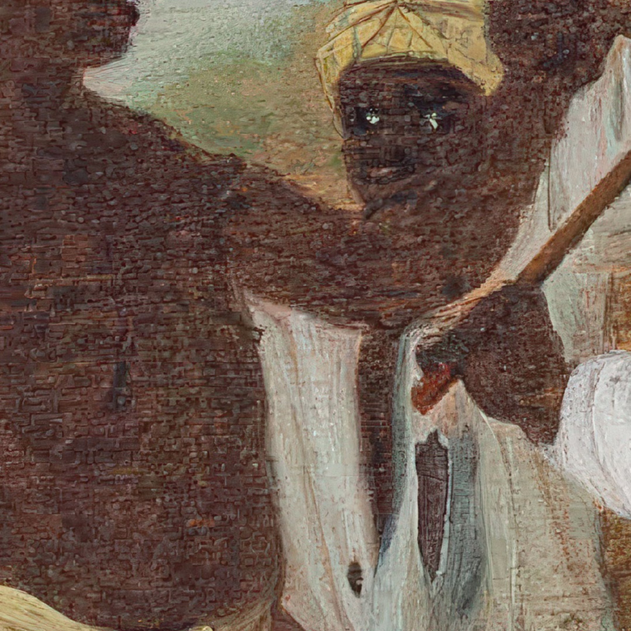 A Cudgelling Match between English and French Negroes in the Island of Dominica