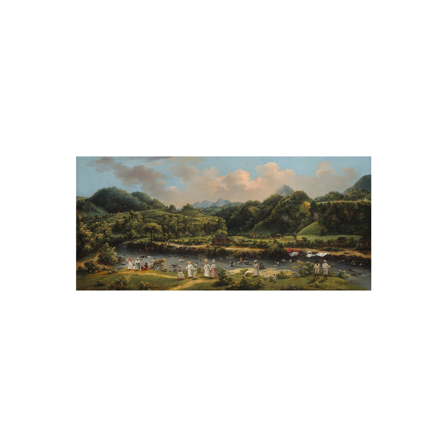 View on the River Roseau, Dominica